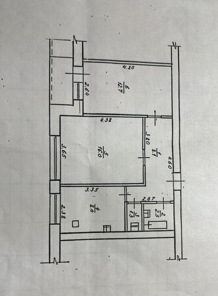 2-комнатная 50 м2 в ЖК undefined корпус null этаж 10