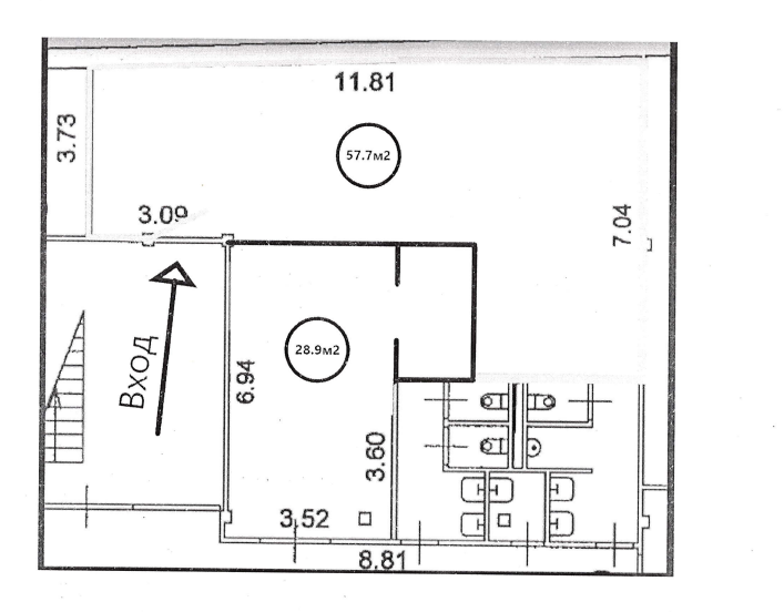 Студия 28.9 м2 в ЖК undefined корпус null этаж null