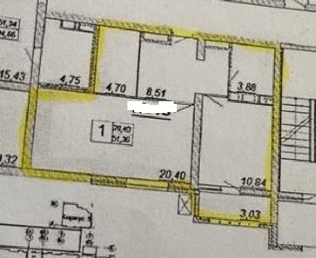 1-комнатная 51.4 м2 в ЖК undefined корпус null этаж 9