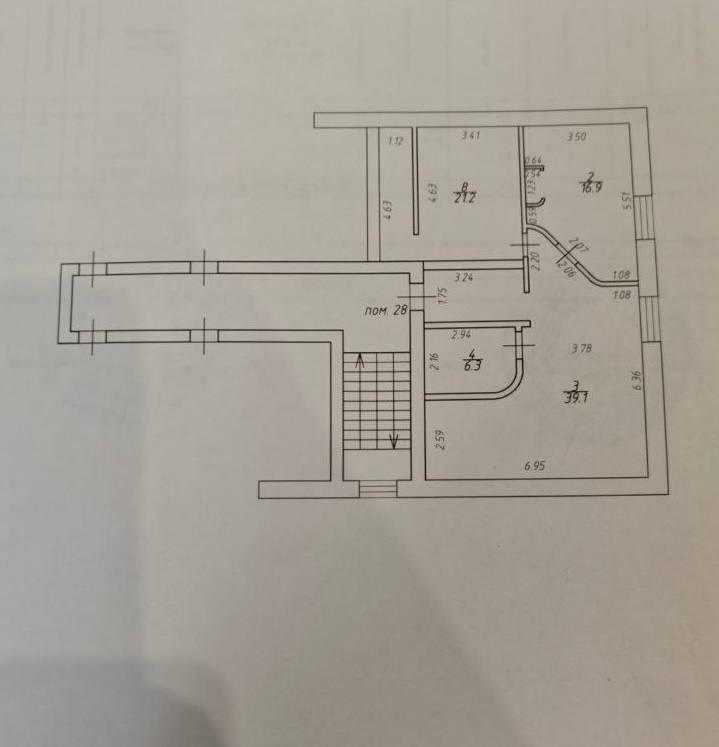 2-комнатная 83.5 м2 в ЖК undefined корпус null этаж 4