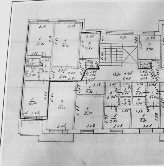3-комнатная 65.1 м2 в ЖК undefined корпус null этаж 10