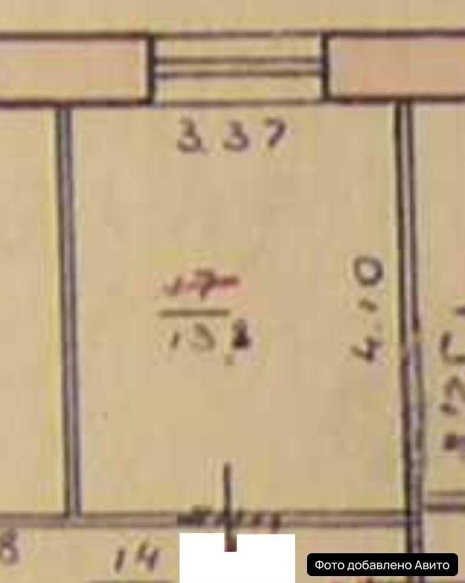 1-комнатная 13.8 м2 в ЖК undefined корпус null этаж 4