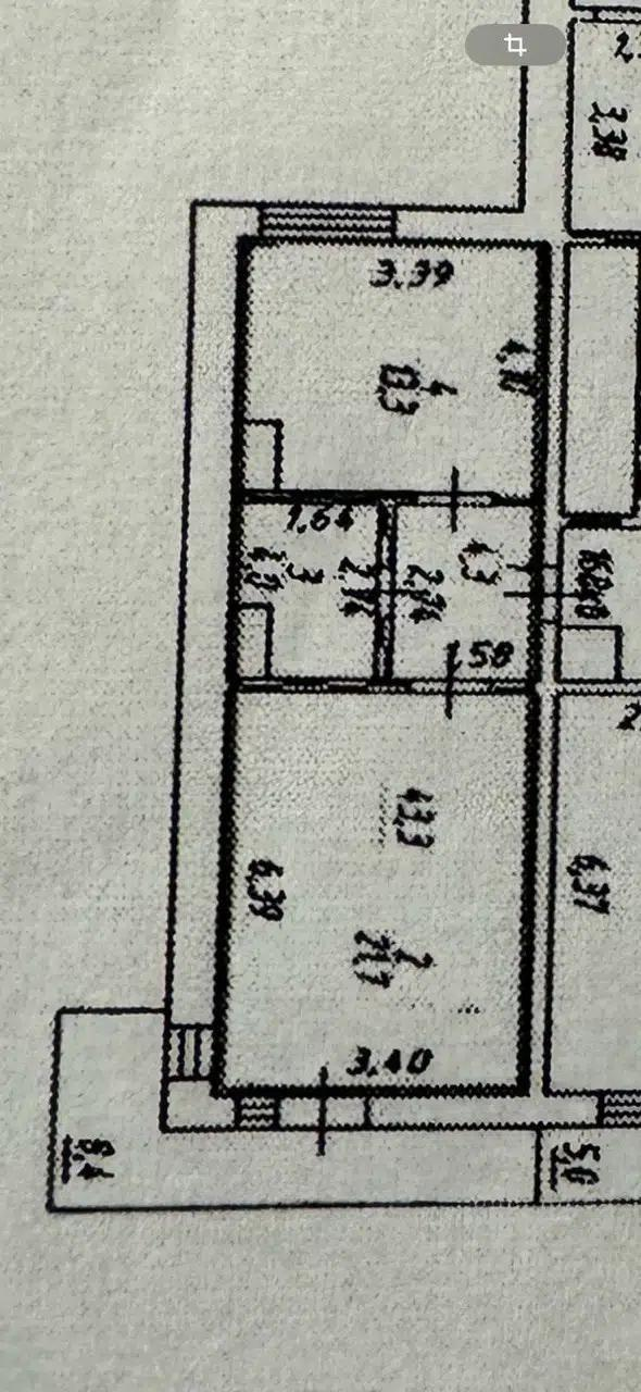 1-комнатная 43.3 м2 в ЖК undefined корпус null этаж 13