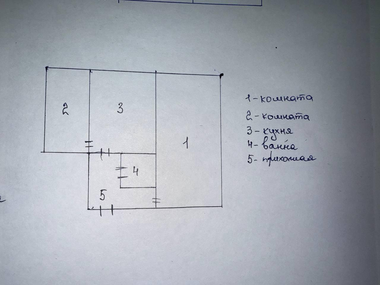 2-комнатная 47.6 м2 в ЖК undefined корпус null этаж 3