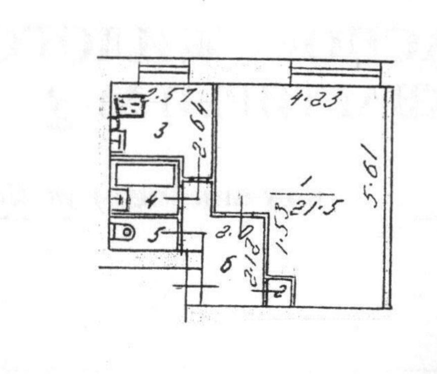 1-комнатная 35.2 м2 в ЖК undefined корпус null этаж 1