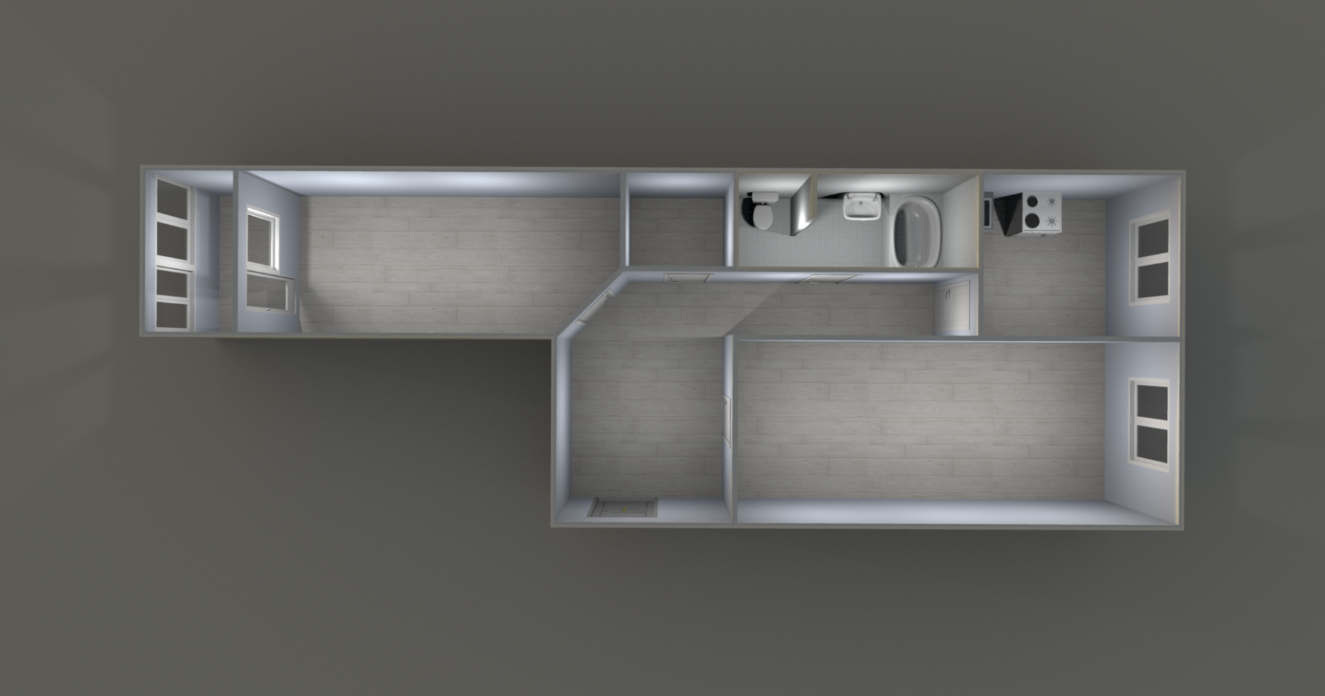 2-комнатная 47.1 м2 в ЖК undefined корпус null этаж 8