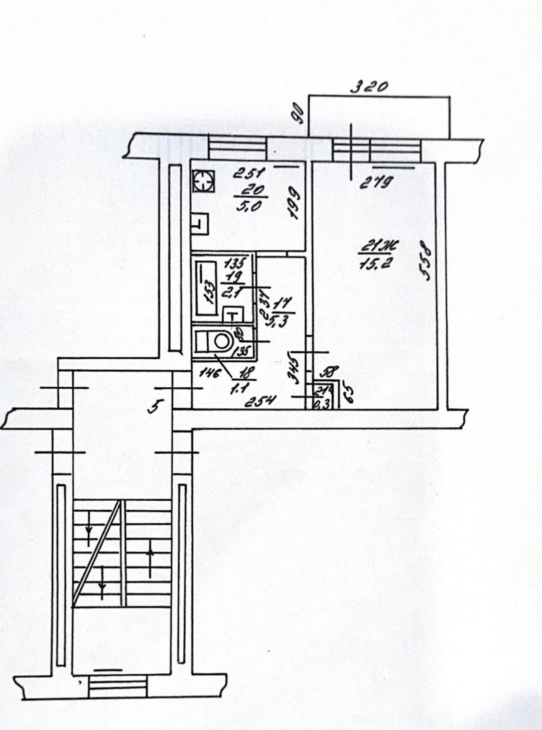 1-комнатная 29 м2 в ЖК undefined корпус null этаж 2
