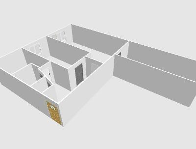 3-комнатная 58.1 м2 в ЖК undefined корпус null этаж 4