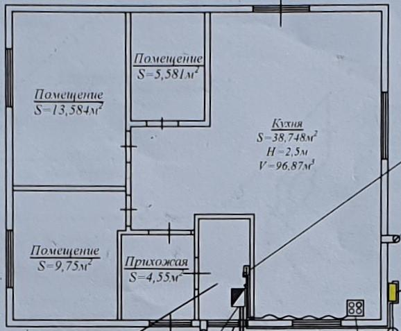 2-комнатная 96.6 м2 в ЖК undefined корпус null этаж null