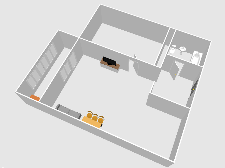 1-комнатная 41 м2 в ЖК undefined корпус null этаж 8