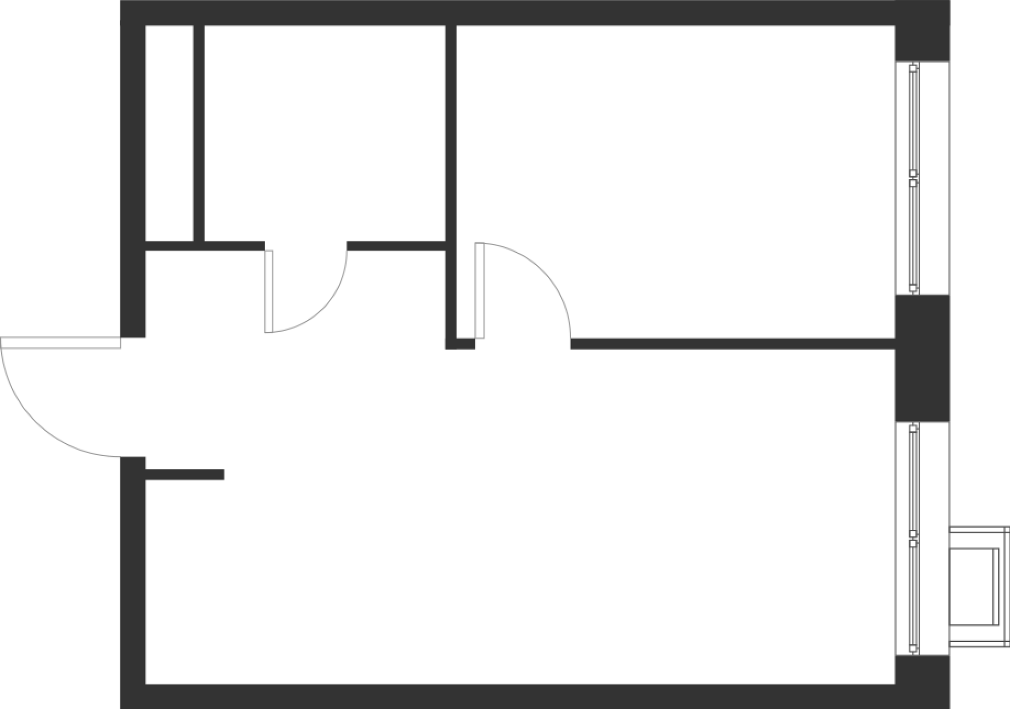 Студия 32 м2 в ЖК Форевиль корпус null этаж 8