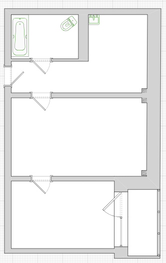 2-комнатная 39.2 м2 в ЖК undefined корпус null этаж 5