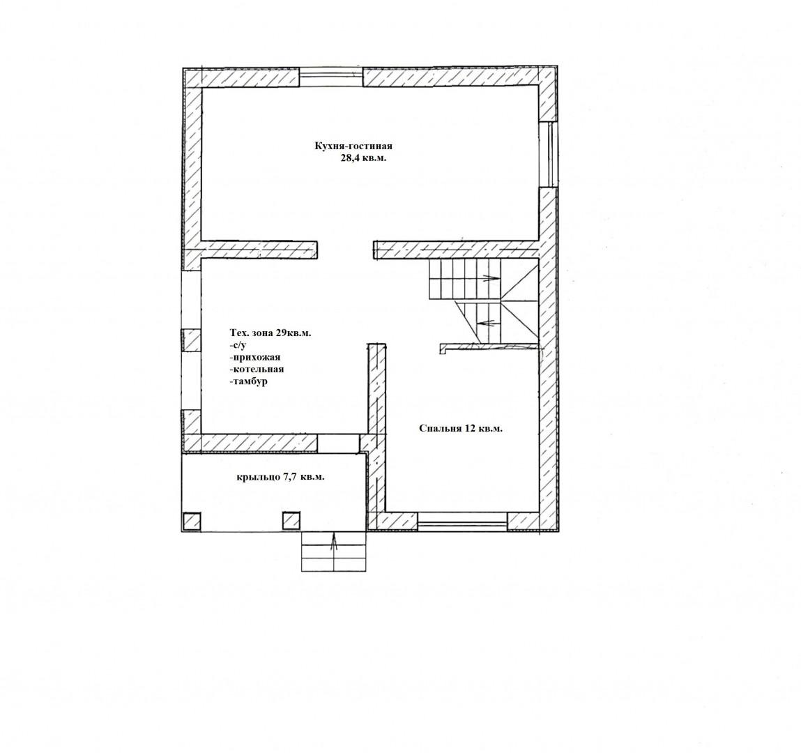2-комнатная 70 м2 в ЖК undefined корпус null этаж null