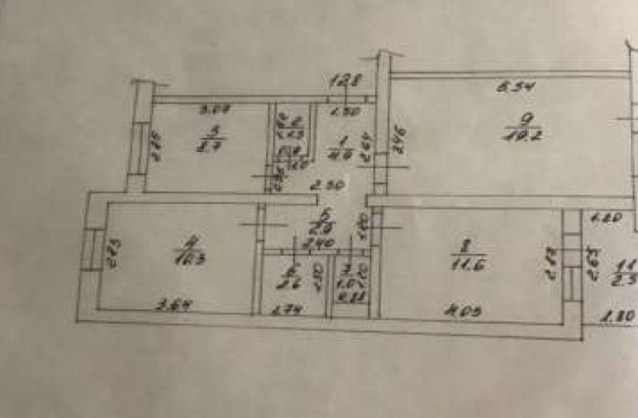 3-комнатная 66.1 м2 в ЖК undefined корпус null этаж 5
