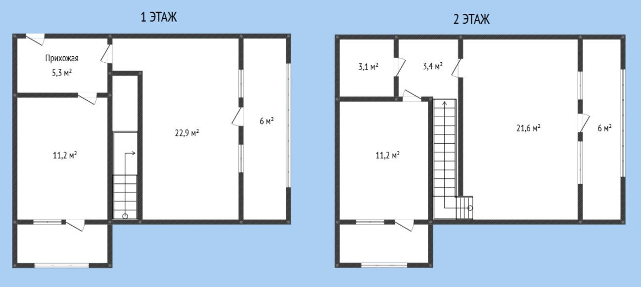 3-комнатная 100 м2 в ЖК undefined корпус null этаж 5