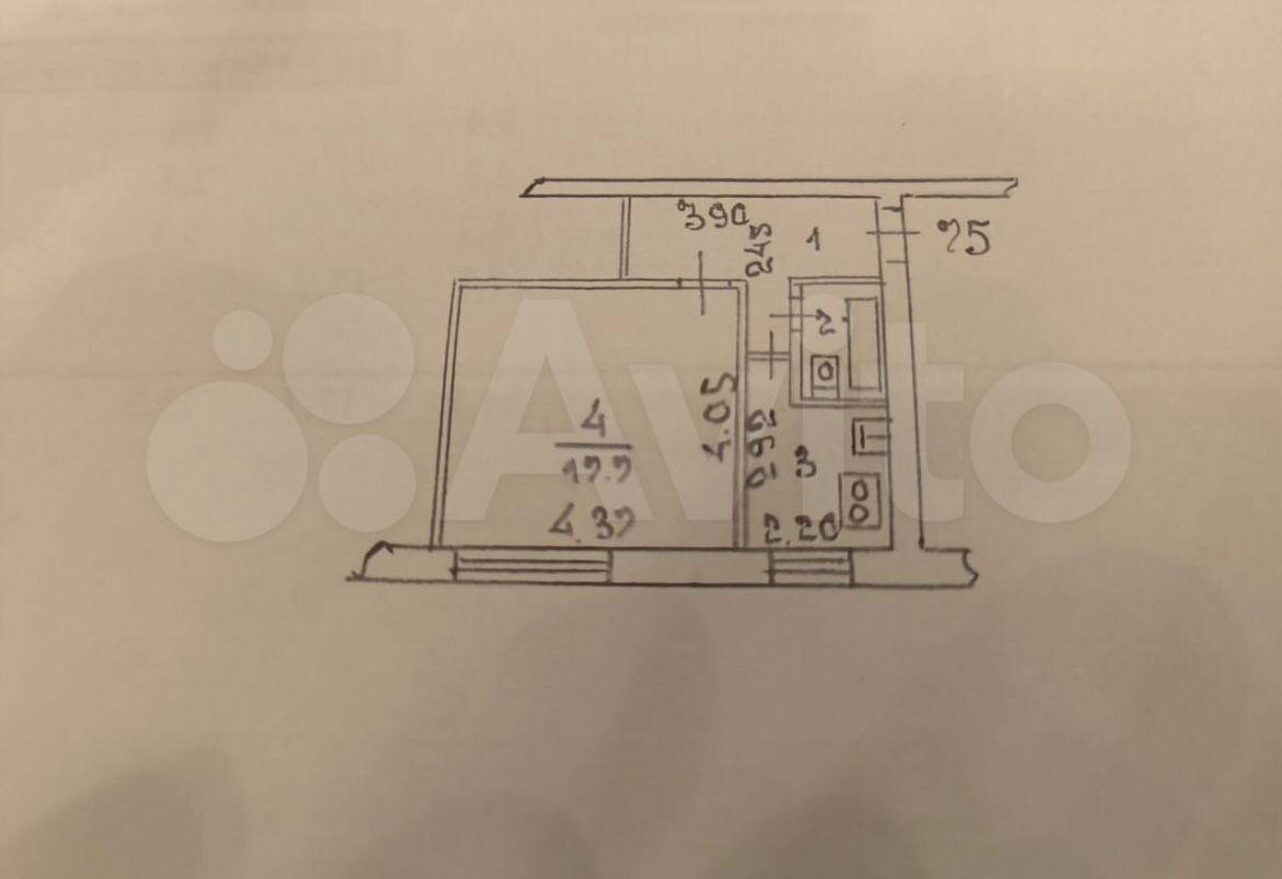 1-комнатная 31.2 м2 в ЖК undefined корпус null этаж 2
