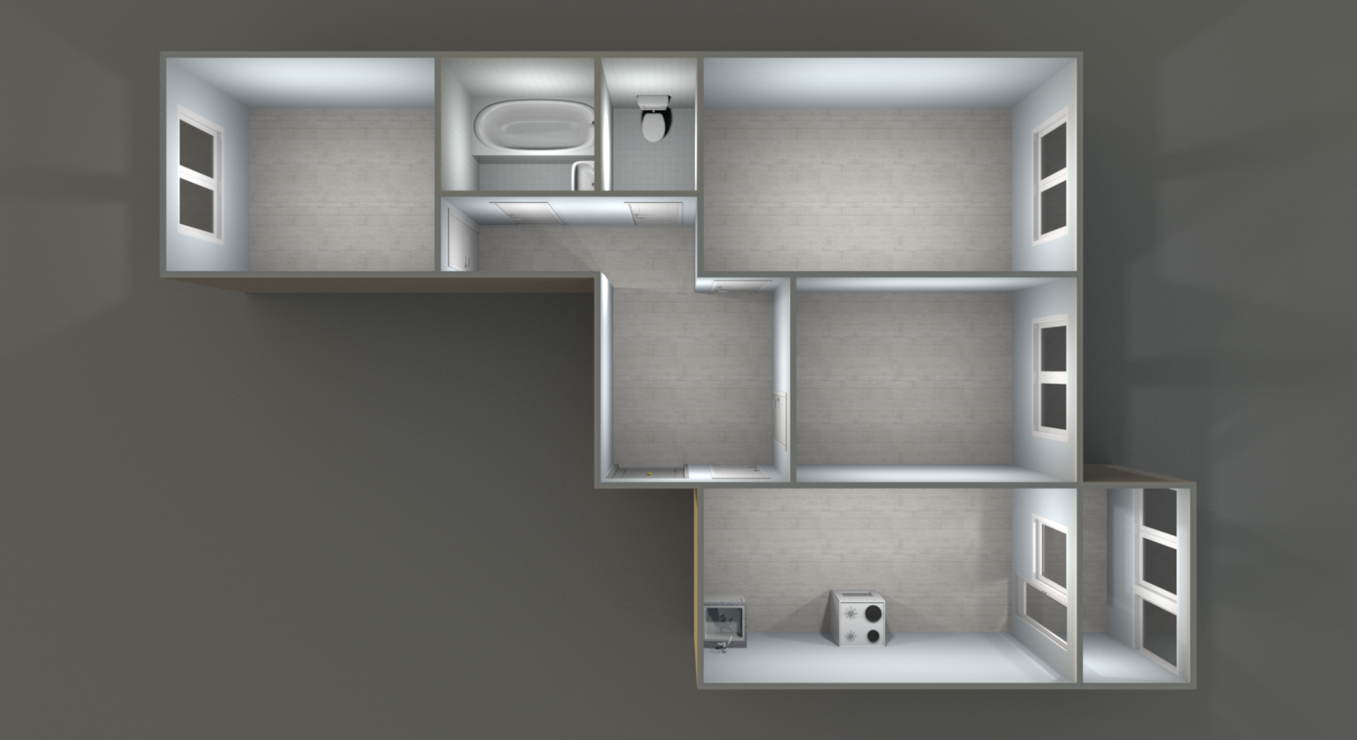 3-комнатная 75.2 м2 в ЖК undefined корпус null этаж 10