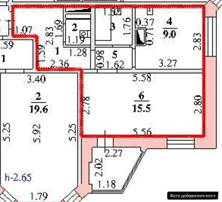 1-комнатная 35.9 м2 в ЖК undefined корпус null этаж 13