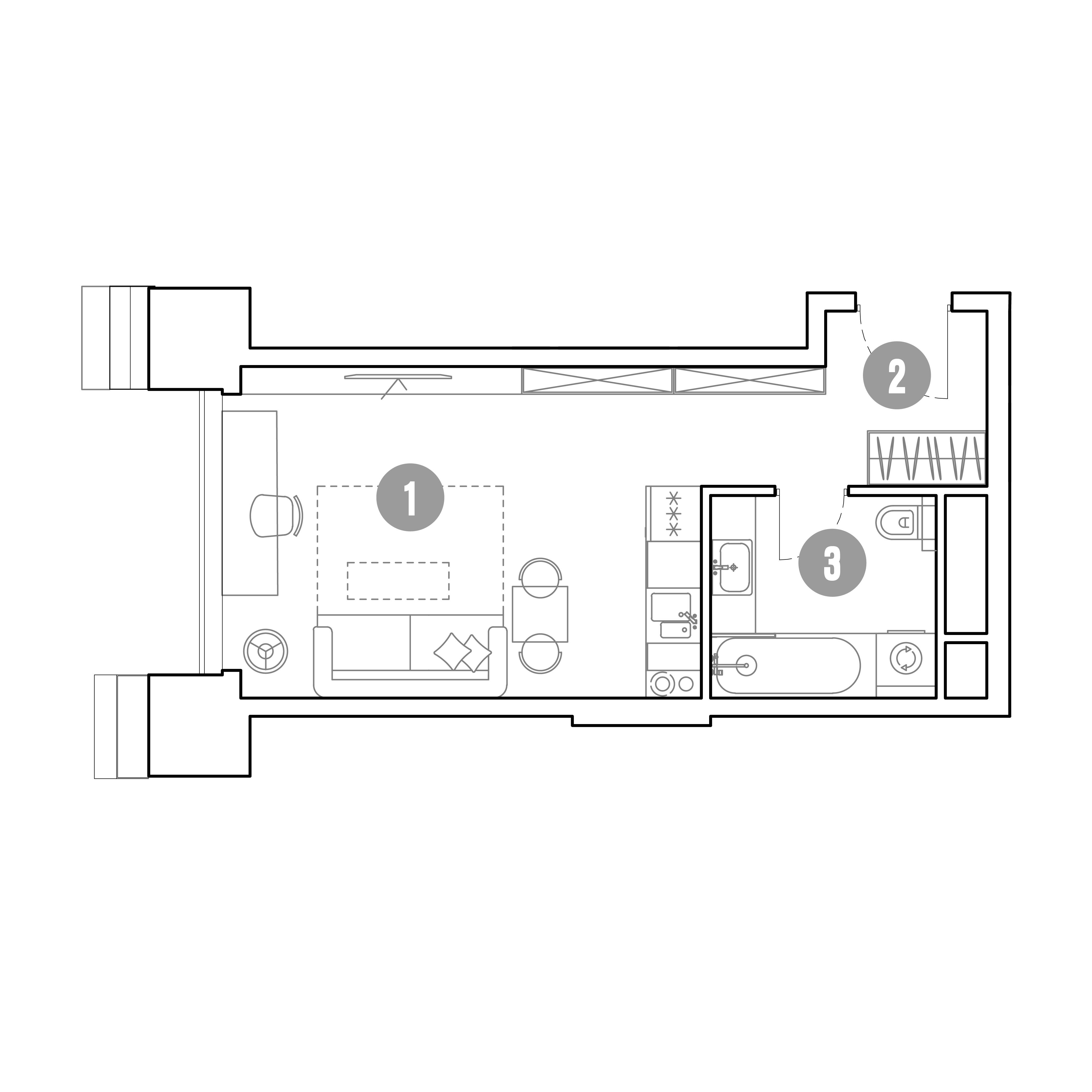 Студия 29 м2 в ЖК Мираполис корпус null этаж 22
