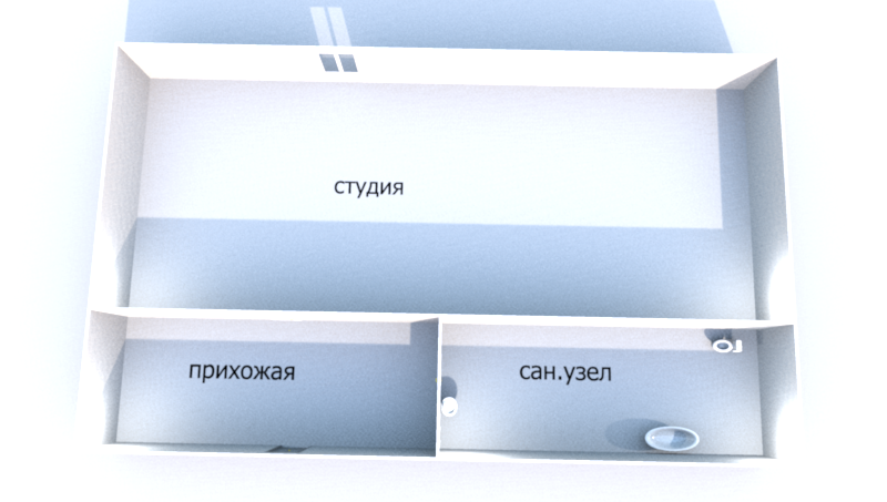 Студия 25.9 м2 в ЖК undefined корпус null этаж 3