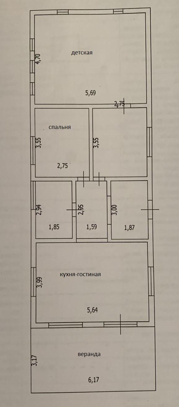 3-комнатная 90 м2 в ЖК undefined корпус null этаж null