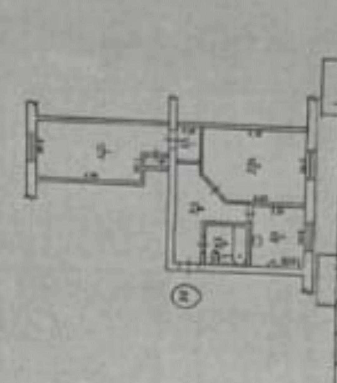 2-комнатная 40 м2 в ЖК undefined корпус null этаж 3
