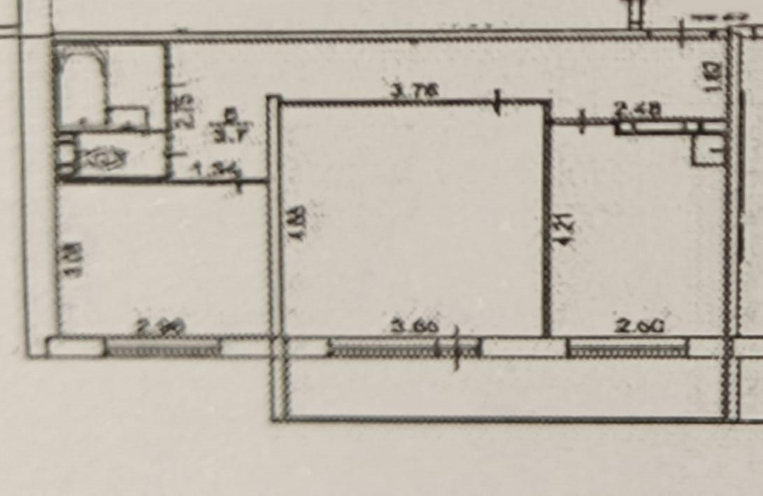 2-комнатная 52.3 м2 в ЖК undefined корпус null этаж 6