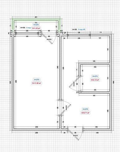 1-комнатная 33.3 м2 в ЖК undefined корпус null этаж 5