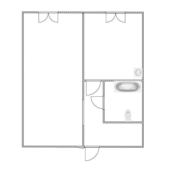 1-комнатная 33.7 м2 в ЖК undefined корпус null этаж 2