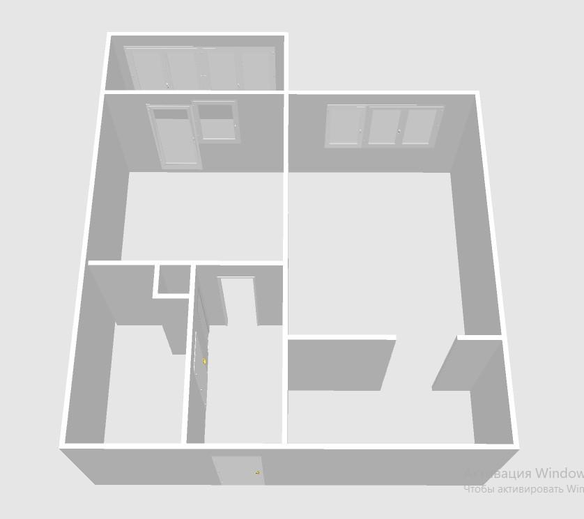 1-комнатная 41.4 м2 в ЖК undefined корпус null этаж 5