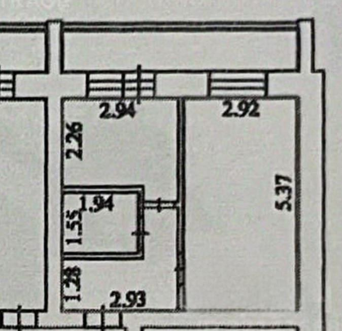 1-комнатная 30 м2 в ЖК undefined корпус null этаж 1