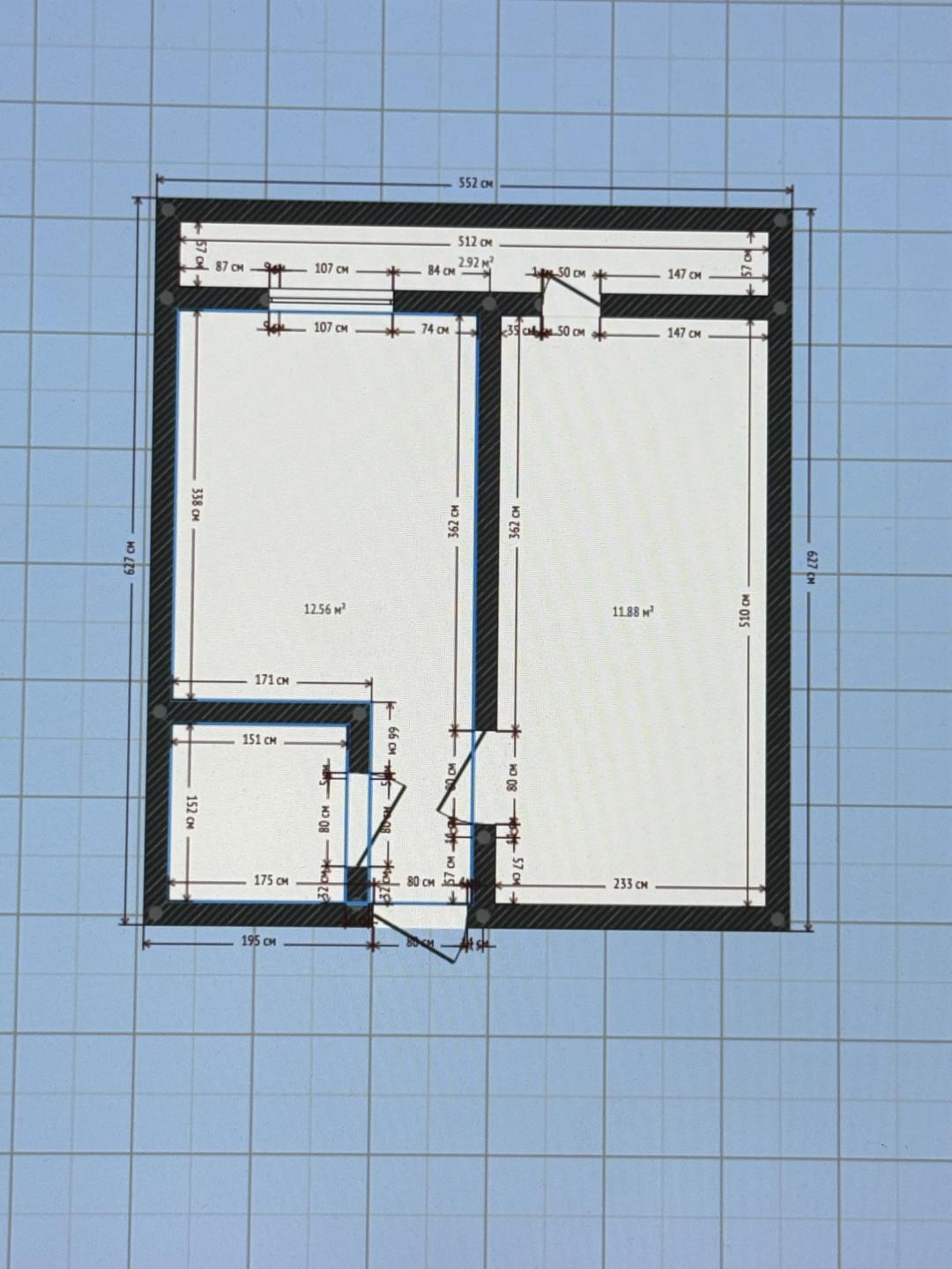 1-комнатная 28.7 м2 в ЖК undefined корпус null этаж 5