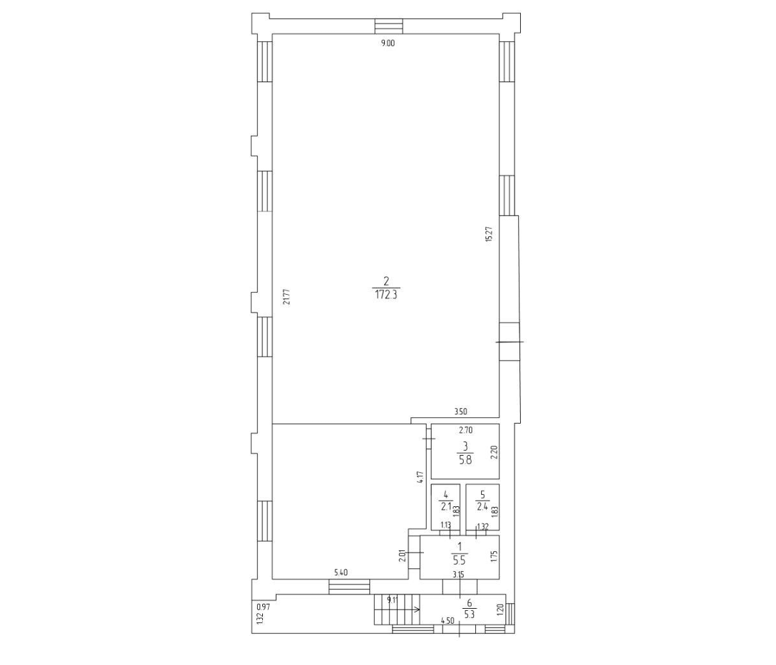 Студия 277 м2 в ЖК undefined корпус null этаж null