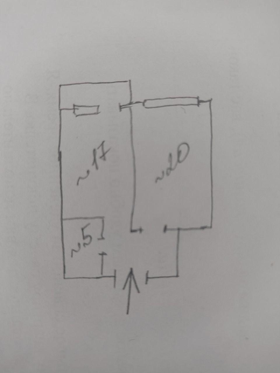 1-комнатная 42 м2 в ЖК undefined корпус null этаж 3