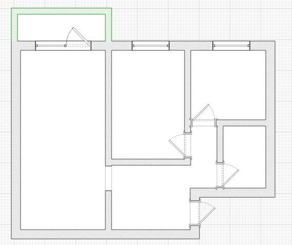 2-комнатная 40.9 м2 в ЖК undefined корпус null этаж 5