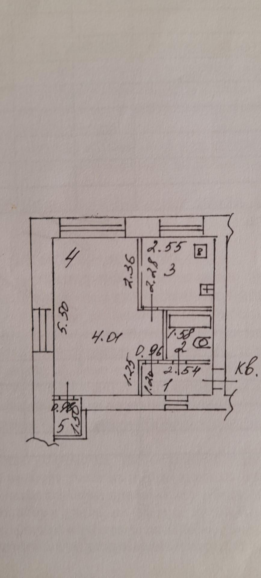1-комнатная 32.1 м2 в ЖК undefined корпус null этаж 2