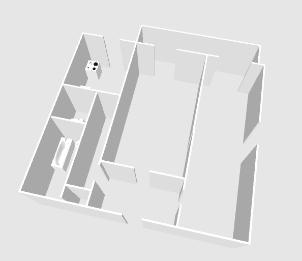 2-комнатная 45.7 м2 в ЖК undefined корпус null этаж 9