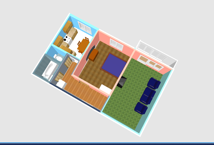 2-комнатная 54 м2 в ЖК undefined корпус null этаж 2