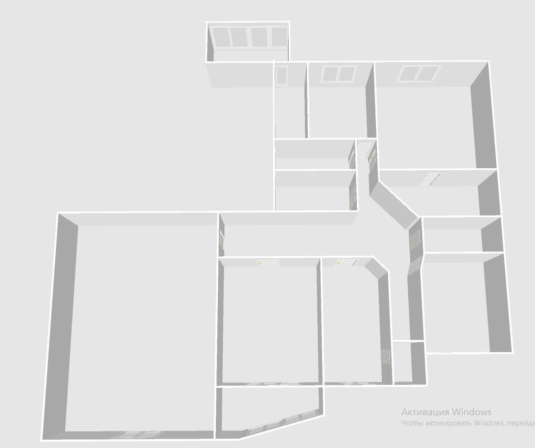 6-комнатная 216.6 м2 в ЖК undefined корпус null этаж 12