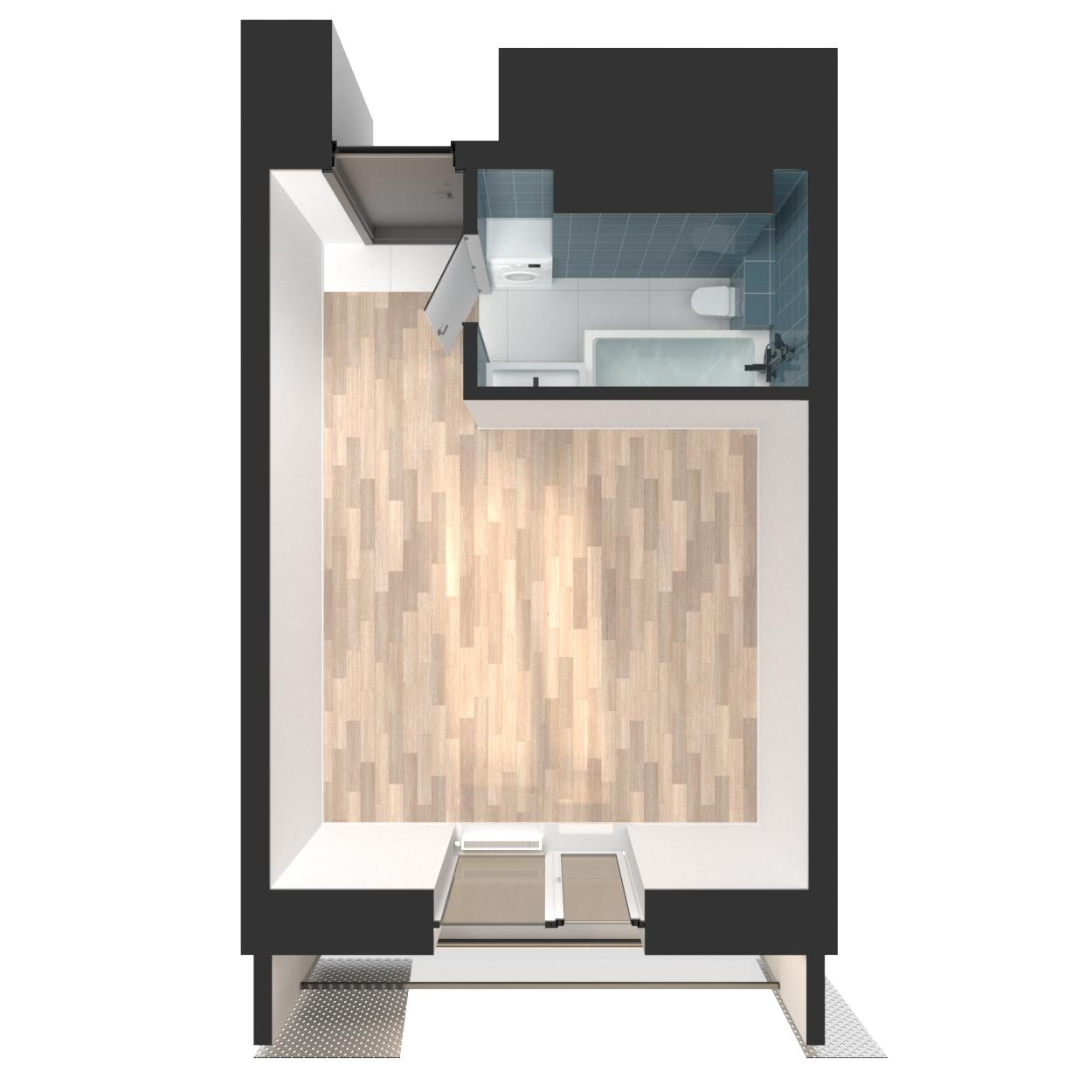 Студия 27 м2 в ЖК Мой Ритм корпус null этаж 6