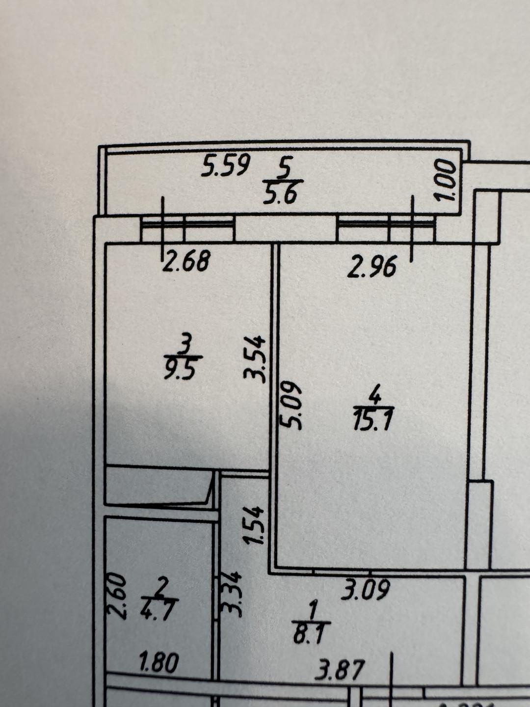 1-комнатная 37 м2 в ЖК undefined корпус null этаж 4