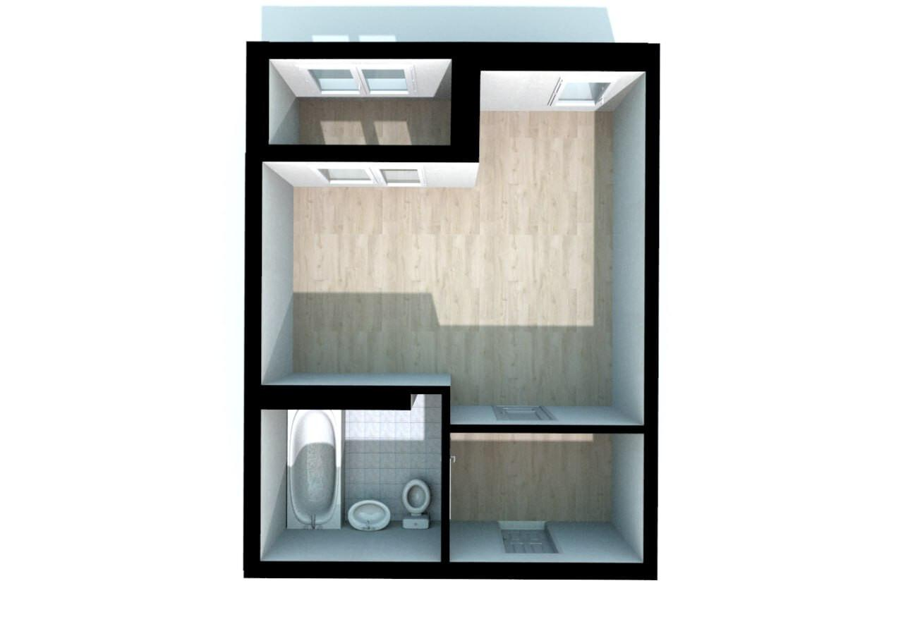 Студия 24.9 м2 в ЖК undefined корпус null этаж 13