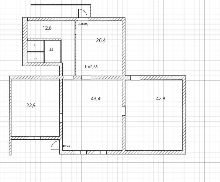 Студия 152.9 м2 в ЖК undefined корпус null этаж null