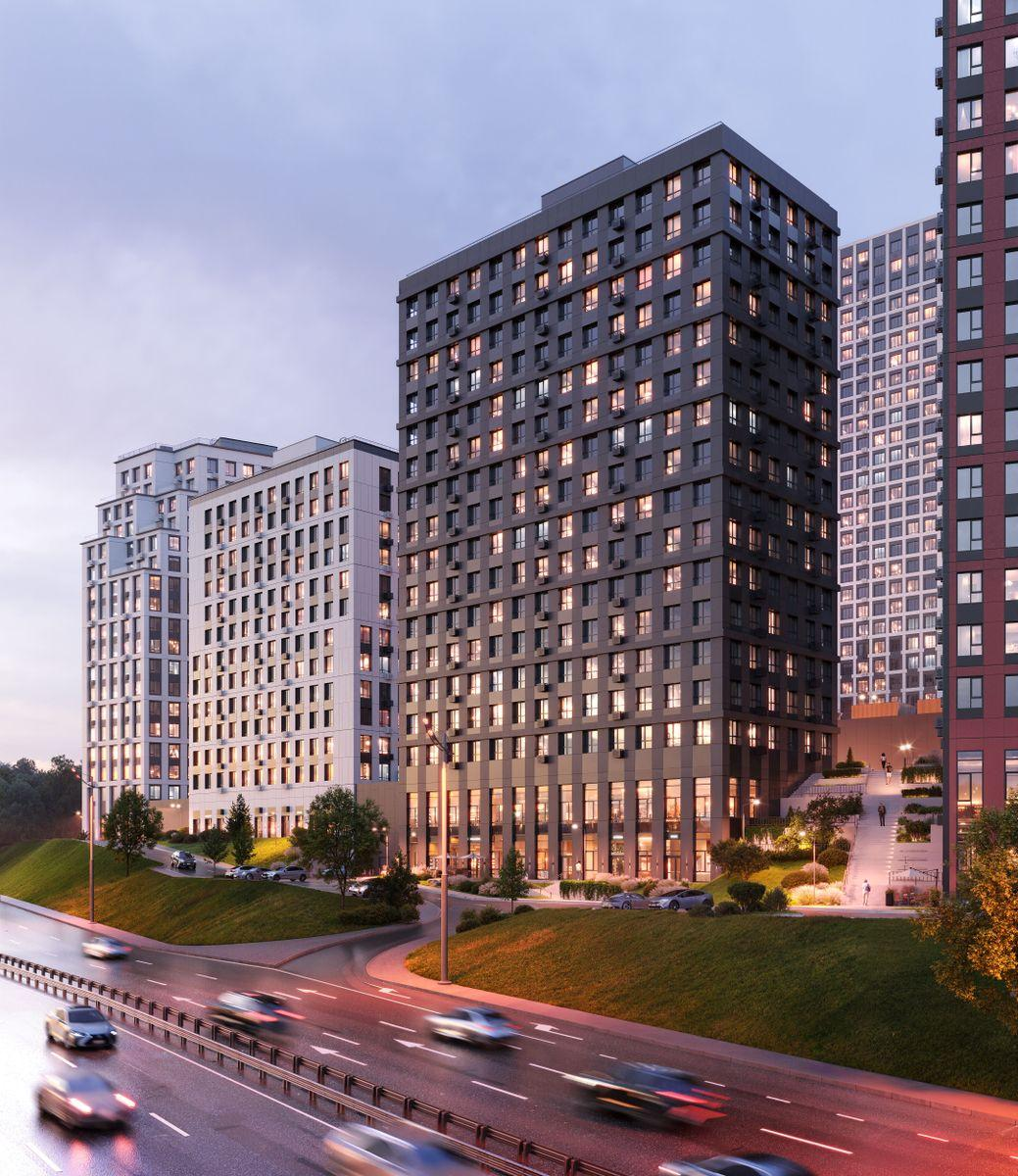 4-комнатная 62 м2 в ЖК Парк Авеню корпус null этаж 19