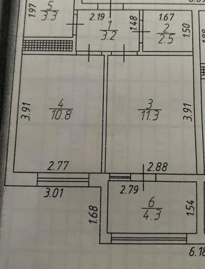 1-комнатная 35.4 м2 в ЖК undefined корпус null этаж 9