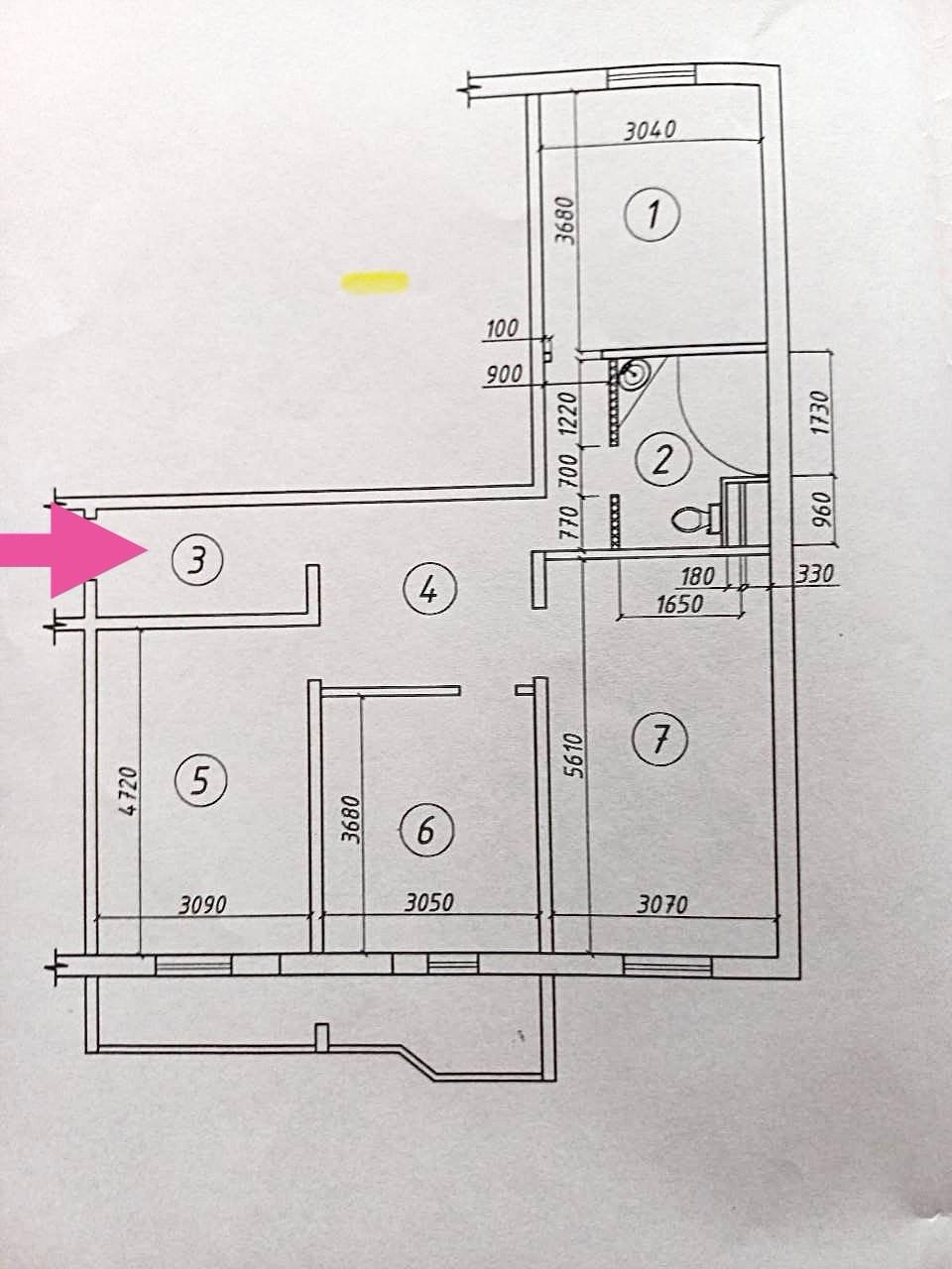3-комнатная 78 м2 в ЖК undefined корпус null этаж 8