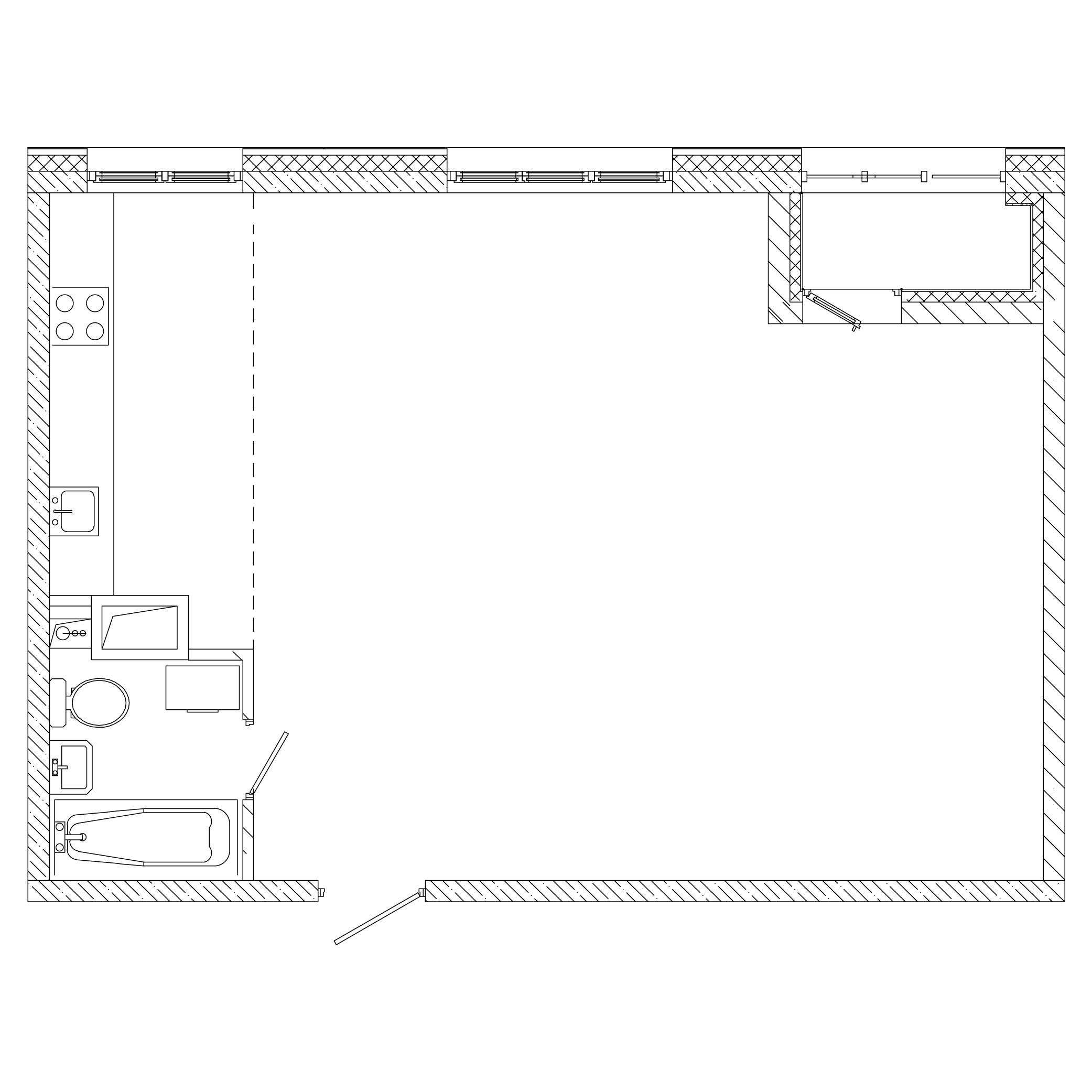 2-комнатная 56 м2 в ЖК Исторический корпус null этаж 9