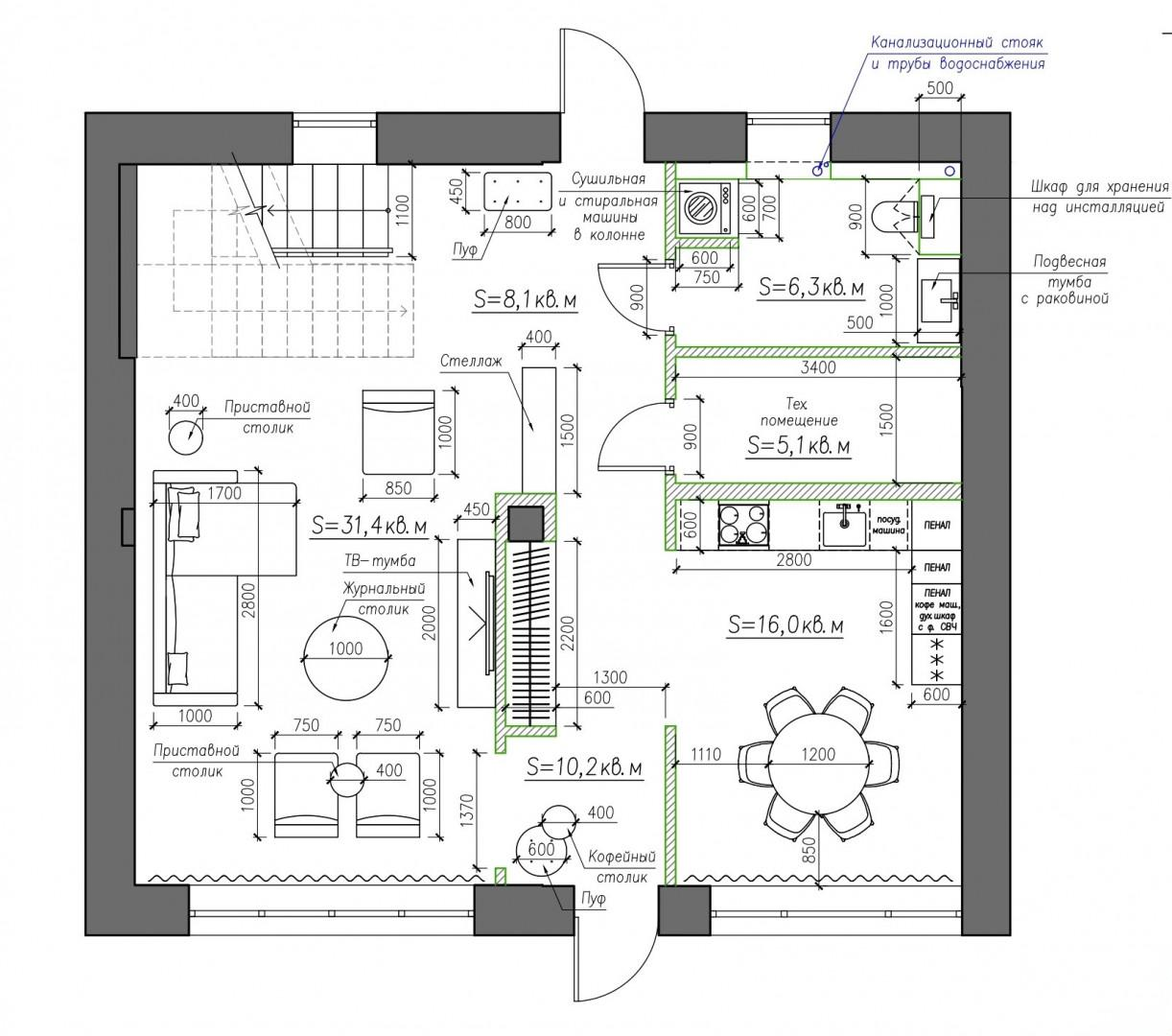4-комнатная 264 м2 в ЖК undefined корпус null этаж null