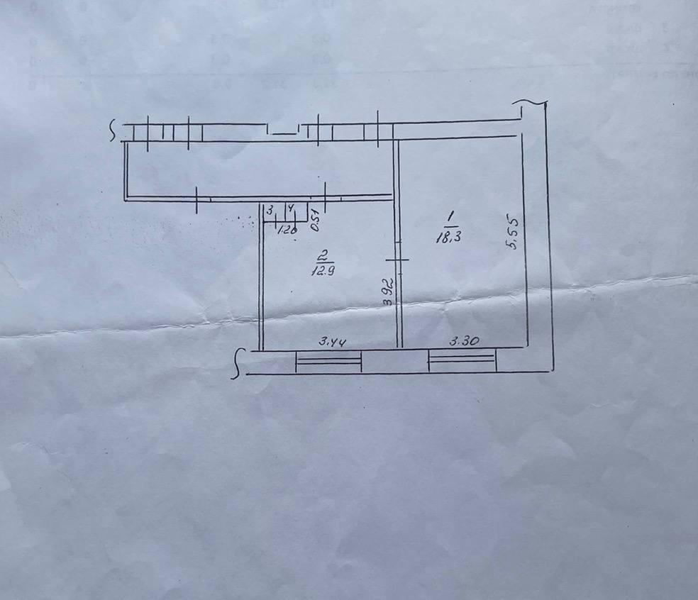 2-комнатная 31.8 м2 в ЖК undefined корпус null этаж 4