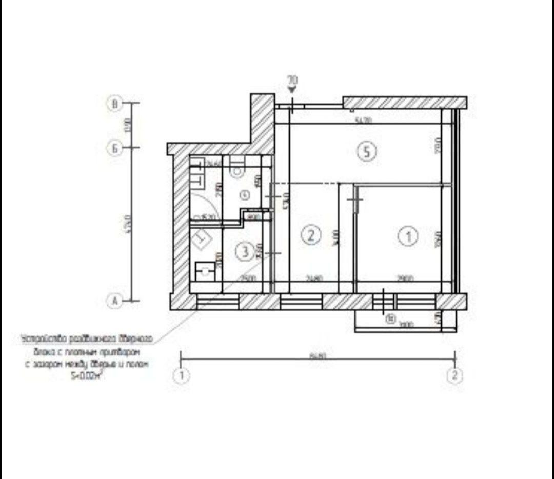 2-комнатная 41 м2 в ЖК undefined корпус null этаж 9